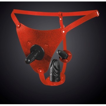 Трусики для страпона "Sitabella" + вагинальная втулка + анальная пробка 