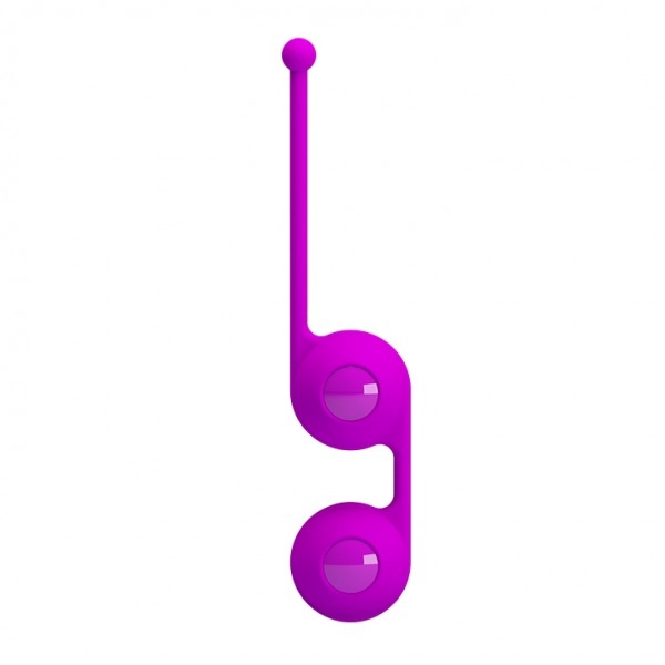 Вагинальные шарики "Pretty Love Kegel Tighten Up3" фиолетовые 